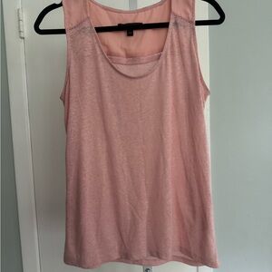 Banana Republic Peach Sleeveless Tank Top